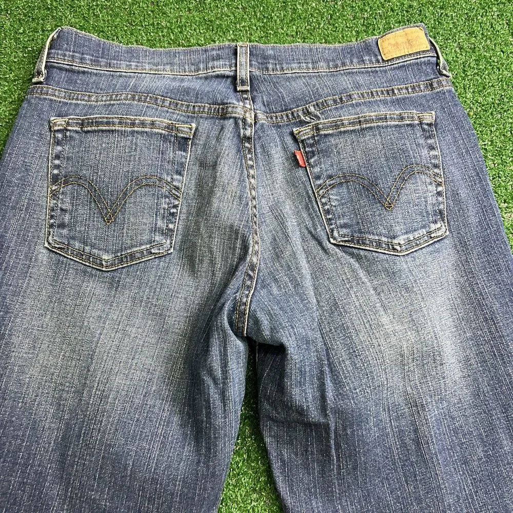 Levi's 515 Classic Boot Cut Low Rise Y2K Jeans Women's Size 10 Medium Blue Denim